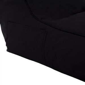 Pouf Tanea Hm5807,04 black with UV protection 190x80x60hcm