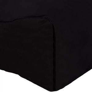 Pouf Tanea Hm5807,04 black with UV protection 190x80x60hcm