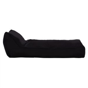 Pouf Tanea Hm5807,04 black with UV protection 190x80x60hcm