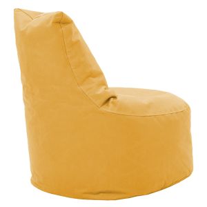 Bean Bag Norm 100% waterproof fabric in dark yellow