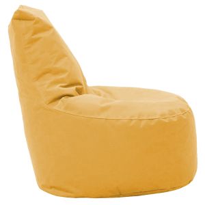 Bean Bag Norm 100% waterproof fabric in dark yellow