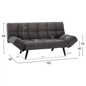 Sofa bed 182x80x88cm Hm3167,01