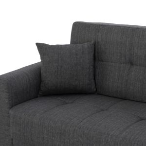 Sofa bed 2 seats gray Hm3243,03