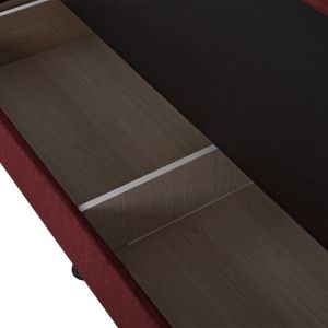 Sofa bed 3 seats Andri red Hm3239.06