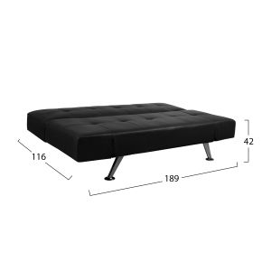 Sofa bed Hm3001,02 Thom black