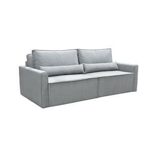 Разтегателен диван Lidra сива дамаска 220x110x90 /137x196cm
