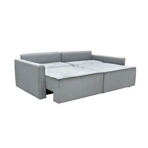 Разтегателен диван Lidra сива дамаска 220x110x90 /137x196cm