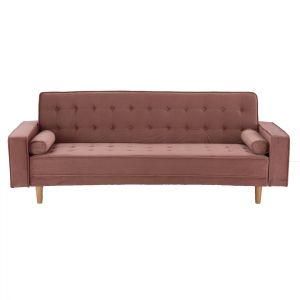 Sofa bed Salvador rose ash Hm3150,12 224x88x84cm