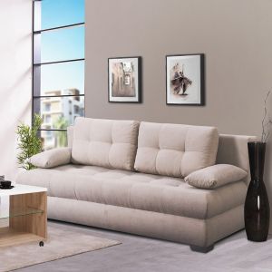 Tivoli sofa bed with beige fabric
