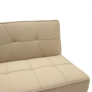 Sofa bed Travis With Fabric In Beige Color 175x83x74cm
