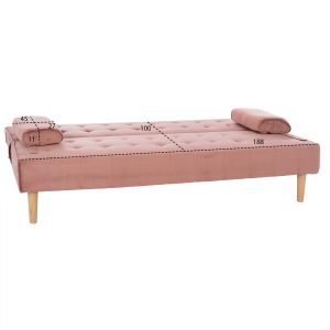 Sofa bed Wanda Hm3149,12 rose ash
