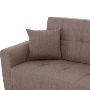 Разтегателен диван комплект от 3-местен и 2-местен, бежов Hm11748,02