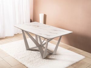 Разтегателна маса за хранене Sonata Beige
