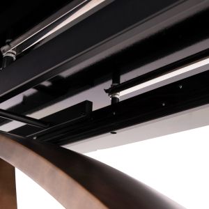 Extendable dining table Empire Sm18094 ceramic-metal 200(50+50)x100x77h