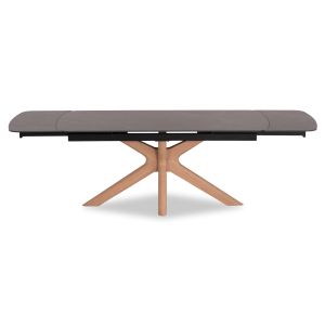Extendable dining table Horizon Sm18091.02 ceramic top - birch legs with ash veneer 180(+40+40)x90x76cm.