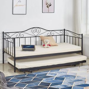 Extendable bed 190x90/ 85x185 Hm571.01