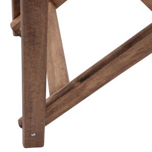 Limnos Walnut chair frame, impregnated Hm5574,01 57x54x88,5cm