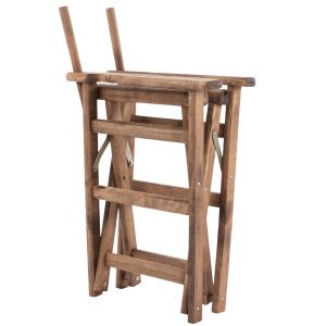 Limnos Walnut chair frame, impregnated Hm5574,01 57x54x88,5cm