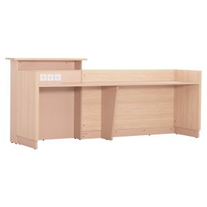 Рецепция Dalton Hm2068.02 меламин в цвят Sonama-бяло 240x80x106hcm.