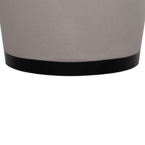 Tryll Hm4690l fiber cement planter in gray and with rope Φ40x25.5hcm.
