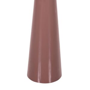 Candlestick (pillar) Guntur metal in light coral-gold color, D20.5x68hcm Hm4244.06
