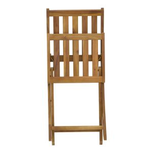 Folding chair Elijie made of solid acacia wood 45x62x90cm