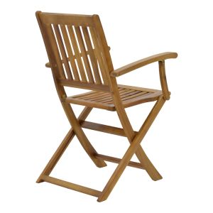 Folding chair Joter made of solid acacia wood 53x60x90cm