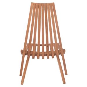 Folding chair Shigao Hm18112 teak wood - natural color 61x88.5x89cm.