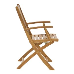 Folding chair made of solid acacia wood 56x61x89cm