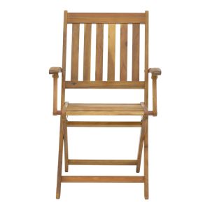 Folding chair made of solid acacia wood 56x61x89cm