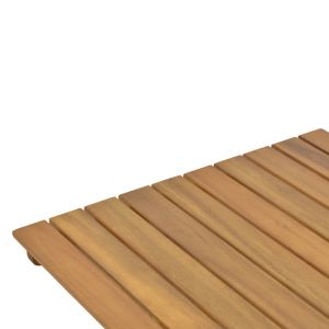 Folding garden table Jaybo made of solid acacia wood 100x65x72cm