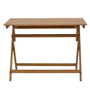 Folding garden table Jaybo made of solid acacia wood 100x65x72cm