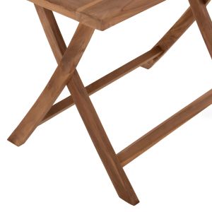 Folding garden table Kendall Hm9542 made of solid teak wood 120x80x75hcm