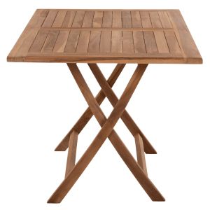 Folding garden table Kendall Hm9542 made of solid teak wood 120x80x75hcm