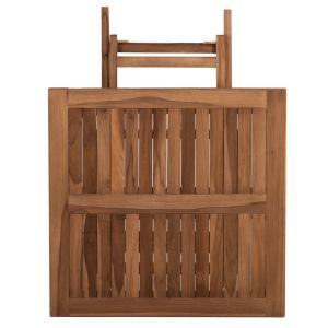 Folding garden table Kendall Hm9544 made of solid teak wood 80x80x75hcm
