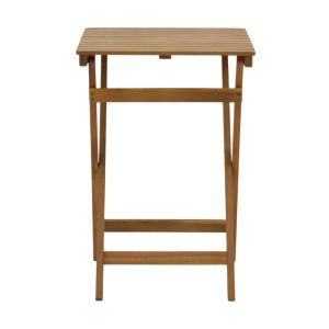 Folding garden table Lazio made of solid acacia wood 50x50x70cm