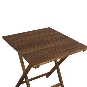 Folding table Limnos 70x70x75cm impregnated Hm5648,01