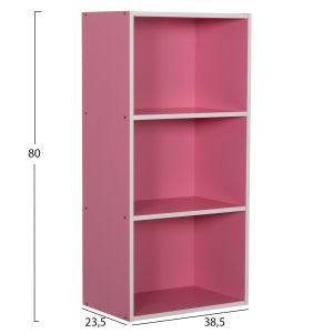 Секция Cubicon Hm9941.06 меламин в розово-бяло 38,5x23,5x80hcm.