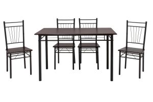 Dining set Roza table with 4 chairs