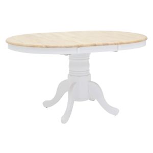 Hug extendable dining table set with 4 chairs
