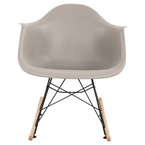 Gray rocking chair Mirto Art 61x71x64cm Hm0035,20