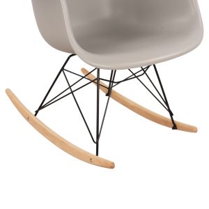Gray rocking chair Mirto Art 61x71x64cm Hm0035,20