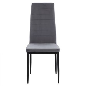 Gray plush chair Hm0037,31