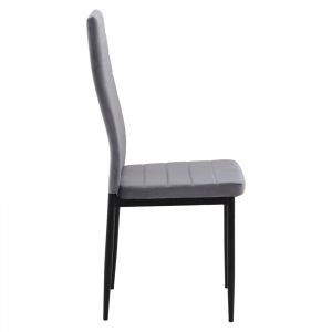 Gray plush chair Hm0037,31