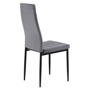 Gray plush chair Hm0037,31