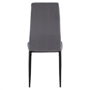 Gray plush chair Hm0037,31