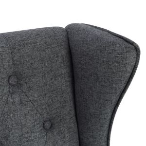Gray armchair Brandon textile Hm3073,10