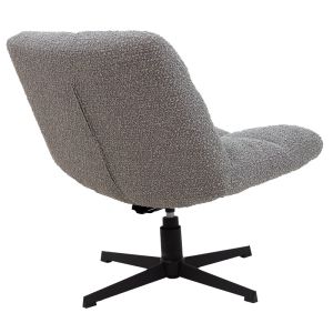 Сиво текстилно кресло Emerson 72x77x82cm
