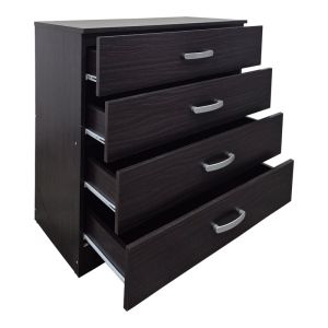 Athos chest of drawers in wenge color 80x40x79cm