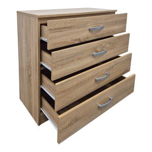 Athos chest of drawers in sonoma color 80x40x79 cm